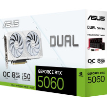 Asus GeForce RTX 5060 Dual White OC 8GB GDDR7 128bit Asus GeForce RTX 5060 Dual White OC 8GB GDDR7 128bit