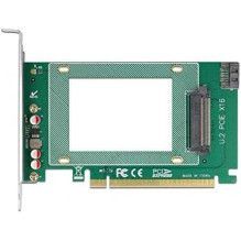 DELOCK DeLOCK PCIe x16 1 xint. U.2 NVMe - SFF-8639 DELOCK DeLOCK PCIe x16 1 xint. U.2 NVMe - SFF-8639