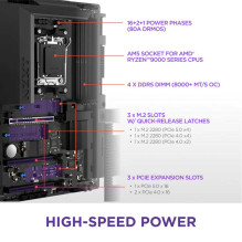 Nzxt N7 B850 Juoda