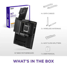 Nzxt N7 B850 Juoda