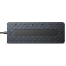 HP HP Universal USB-C Multiport Hub, docking station (black, USB-A, USB-C