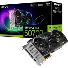 PNY GeForce RTX 5070 Ti ARGB Epic-X RGB OC 16GB GDDR7 256bit vaizdo plokštė PNY GeForce RTX 5070 Ti ARGB Epic-X RGB OC 16GB GDDR7 256bit vaizdo plokštė