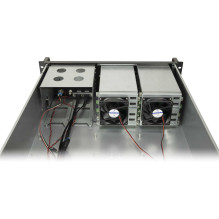 Inter-Tech 3U-3508 Juoda Inter-Tech 3U-3508 Juoda