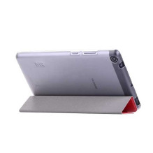 Riff "Knygų dėklas su stovu HUAWEI MediaPad T3 7.0" Red Riff "Knygų dėklas su stovu HUAWEI MediaPad T3 7.0" Red