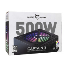 White Shark GPSU-W500F Captain 3 500W 80+ RGB