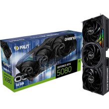 Palit GeForce RTX 5080 GamingPro OC 16GB GDDR7 256bit vaizdo plokštė Palit GeForce RTX 5080 GamingPro OC 16GB GDDR7 256bit vaizdo plokštė