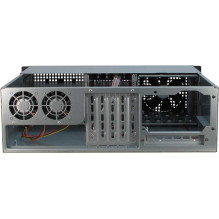 Inter-Tech 3U-30240 juodas Inter-Tech 3U-30240 juodas