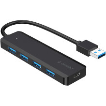 „Gembird“ 4 prievadų USB 3.1 (1 kartos) „Gembird“ 4 prievadų USB 3.1 (1 kartos)