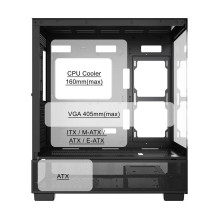 Gembird Fornax X550 ARGB Black