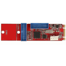 DELOCK 62843 M.2 Key B + M vyriškas 2 x USB 3.0 kaiščio antraštė