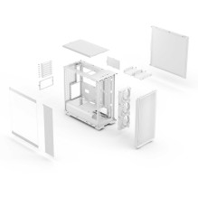Fractal Design Epoch TG Skaidrus baltas atspalvis