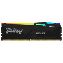 Kingston Fury Beast RGB Black 64GB 2x32GB 6000MHz DDR5 DIMM KF556C36BBE2AK2-64 Kingston Fury Beast RGB Black 64GB 2x32GB 6000MHz DDR5 DIMM KF556C36BBE2AK2-64