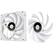 Thermaltake TOUGHFAN EX14 Pro White 140mm Case Fan CL-F172-PL14WT-A 3pcs Thermaltake TOUGHFAN EX14 Pro White 140mm Case Fan CL-F172-PL14WT-A 3pcs