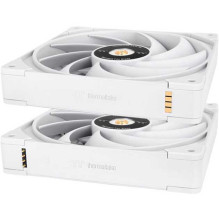 Thermaltake TOUGHFAN EX14 Pro White 140mm Case Fan CL-F172-PL14WT-A 3pcs Thermaltake TOUGHFAN EX14 Pro White 140mm Case Fan CL-F172-PL14WT-A 3pcs
