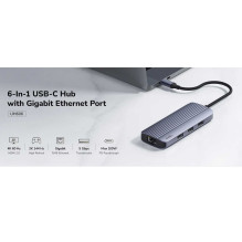 CUDY UH606 Hub USB-C 4K 60Hz HDMI CUDY UH606 Hub USB-C 4K 60Hz HDMI
