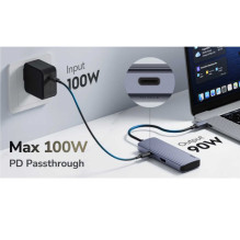 CUDY UH606 Hub USB-C 4K 60Hz HDMI CUDY UH606 Hub USB-C 4K 60Hz HDMI