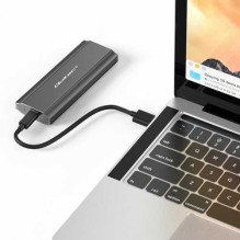 Qoltec NV2271 M.2 SATA USB-C 3.1 pilka Qoltec NV2271 M.2 SATA USB-C 3.1 pilka