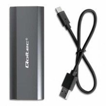 Qoltec NV2271 M.2 SATA USB-C 3.1 pilka Qoltec NV2271 M.2 SATA USB-C 3.1 pilka