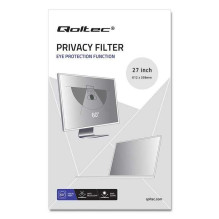 Qoltec RODO ekrano privatumo filtras, skirtas 27 colių 16:9 ekranui Qoltec RODO ekrano privatumo filtras, skirtas 27 colių 16:9 ekranui