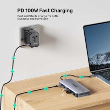 UNITEK D1120A01 USB-C HDMI M2 PD 100W UNITEK D1120A01 USB-C HDMI M2 PD 100W