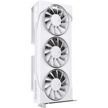 „XFX AMD Radeon RX 9060 XT Gaming OC“ 16 GB GDDR6 128 bitų, balta „XFX AMD Radeon RX 9060 XT Gaming OC“ 16 GB GDDR6 128 bitų, balta