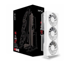 „XFX AMD Radeon RX 9060 XT Gaming OC“ 16 GB GDDR6 128 bitų, balta „XFX AMD Radeon RX 9060 XT Gaming OC“ 16 GB GDDR6 128 bitų, balta
