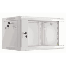 Lanberg WF01-6406-10S Pakabinama spintelė ant sienos 19" 6U Pilka