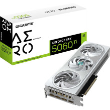 „Gigabyte GeForce RTX 5060 Ti AERO OC 8G GDDR7 128bit“ vaizdo plokštė „Gigabyte GeForce RTX 5060 Ti AERO OC 8G GDDR7 128bit“ vaizdo plokštė