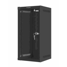 Lanberg WF10-2312-10B Prie sienos montuojama Rack spintelė 12U Juoda Lanberg WF10-2312-10B Prie sienos montuojama Rack spintelė 12U Juoda