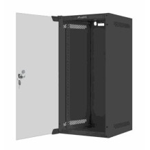 Lanberg WF10-2312-10B Prie sienos montuojama Rack spintelė 12U Juoda Lanberg WF10-2312-10B Prie sienos montuojama Rack spintelė 12U Juoda