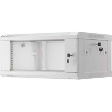 Lanberg WF01-6404-10S Pakabinama spintelė ant sienos 19" 4U Pilka