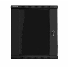 Lanberg WF01-6615-10B Prie sienos montuojama Rack spintelė 15U Juoda Lanberg WF01-6615-10B Prie sienos montuojama Rack spintelė 15U Juoda