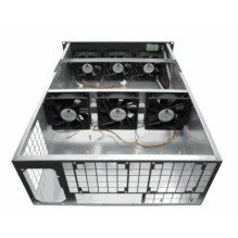Inter-Tech IPC 4W2 MINING-RACK Juoda / pilka Inter-Tech IPC 4W2 MINING-RACK Juoda / pilka