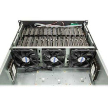 Inter-Tech IPC 4F28 MINING-RACK Black / Silver Inter-Tech IPC 4F28 MINING-RACK Black / Silver