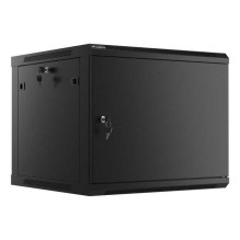 Lanberg WF01-6609-00B Prie sienos montuojama Rack spintelė 19" 9U Juoda Lanberg WF01-6609-00B Prie sienos montuojama Rack spintelė 19" 9U Juoda