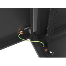 Lanberg WF01-6609-00B Prie sienos montuojama Rack spintelė 19" 9U Juoda Lanberg WF01-6609-00B Prie sienos montuojama Rack spintelė 19" 9U Juoda