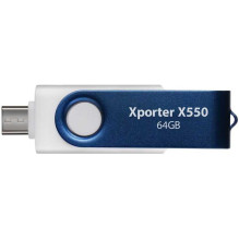 Patriot 64GB Xporter X550 Dual USB A+C