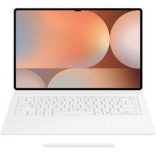 Samsung EF-DX925UWE knyginis dėklas su klaviatūra Galaxy Tab S10 Ultra / S9 Ultra, baltas Samsung EF-DX925UWE knyginis dėklas su klaviatūra Galaxy Tab S10 Ultra / S9 Ultra, baltas