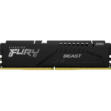 Kingston Fury Beast Juoda 32GB DDR5 6400MHZ UDIMM KF564C32BBE-32 Kingston Fury Beast Juoda 32GB DDR5 6400MHZ UDIMM KF564C32BBE-32