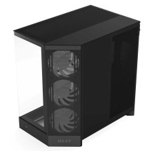 Nzxt H9 Flow RGB (2025) juodas Nzxt H9 Flow RGB (2025) juodas