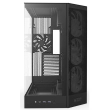 Nzxt H9 Flow RGB (2025) juodas Nzxt H9 Flow RGB (2025) juodas