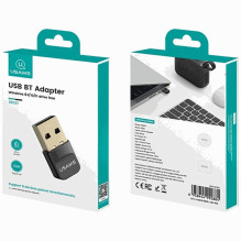 „Usams“ USB „Bluetooth“ adapteris ZB321 5.1, juodas „Usams“ USB „Bluetooth“ adapteris ZB321 5.1, juodas