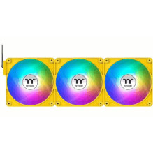 Thermaltake CT140 EX Reverse ARGB 140mm Case Fan CL-F227-PL14BB-A Yellow 3pcs Thermaltake CT140 EX Reverse ARGB 140mm Case Fan CL-F227-PL14BB-A Yellow 3pcs