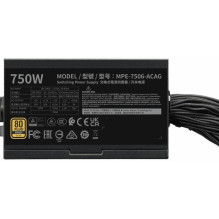 Cooler Master MWE V3 MPE-7506-ACAG-BEU 750W juodas Cooler Master MWE V3 MPE-7506-ACAG-BEU 750W juodas