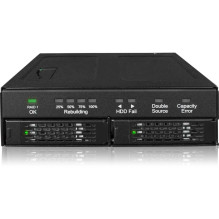 Icy Dock MB902SPR-B R1 2,5" SATA juoda