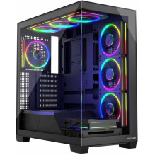 „Modecom Volcano Stellar 8F ARGB“ juodos spalvos ausinės „Modecom Volcano Stellar 8F ARGB“ juodos spalvos ausinės