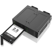 Icy Dock ExpressCage 8x2.5 "SATA MB038SP-B juoda Icy Dock ExpressCage 8x2.5 "SATA MB038SP-B juoda
