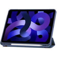 „Tech-Protect SC“ rašiklio dėklas, skirtas „iPad Air 10.9' 2020-2022 / 11' 2025“, tamsiai mėlynas