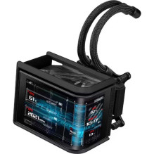 Asus ROG Ryuo IV SLC 360 ARGB 120mm skysčių aušintuvas juodas Asus ROG Ryuo IV SLC 360 ARGB 120mm skysčių aušintuvas juodas