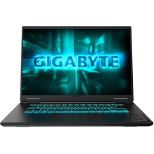 Gigabyte A16 CVHI3EE894SD 16" 165Hz i7-13620H 16GB 1SSD RTX5060 EN DOS Juodas